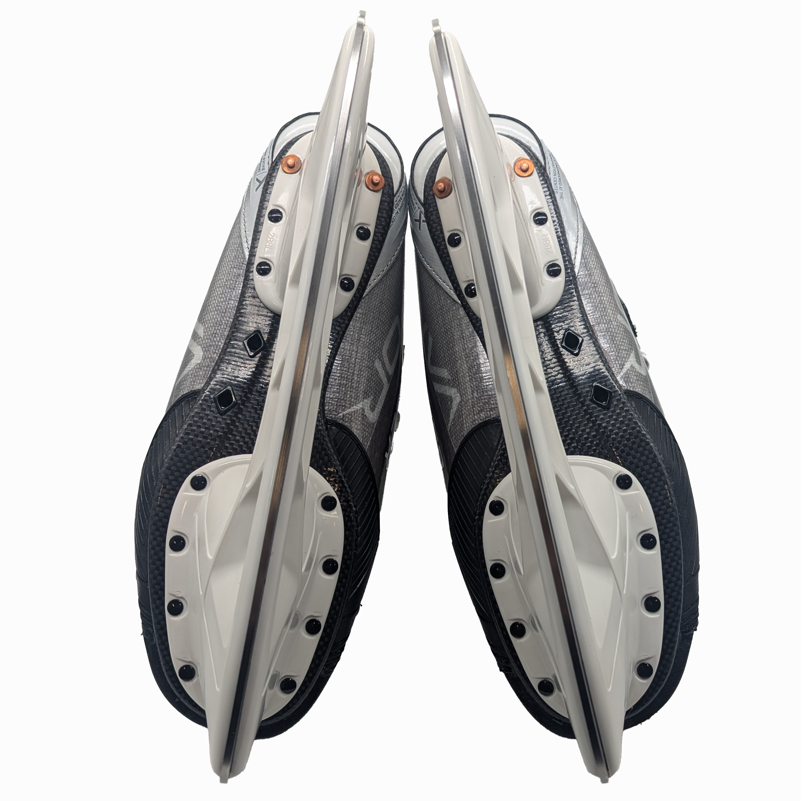 Patins de hockey Bauer Vapor Hyperlite Pro Stock - Taille 10/9,75E - Adam Gaudette